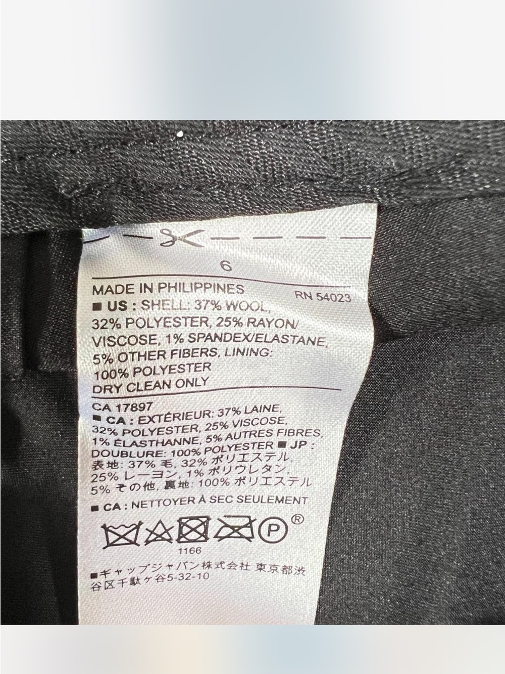 Banana Republic Womens Ryan
Wool Blend Tweed Dress Pants Teal Size 6 - Picture 7 of 8